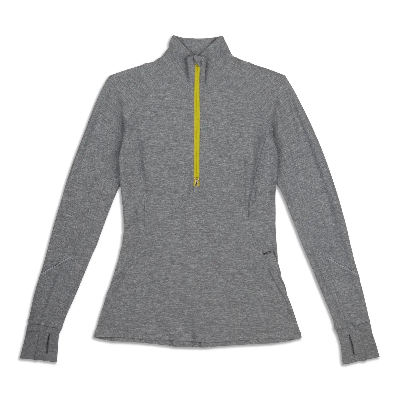 Swiftly Tech Zip Long Sleeve Shirt - Resale Sophisticated Women's 