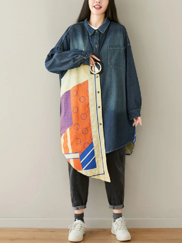 Women's Beautiful Button-Up Beauty Denim Cardigan Dapper Women's Bow - adorned