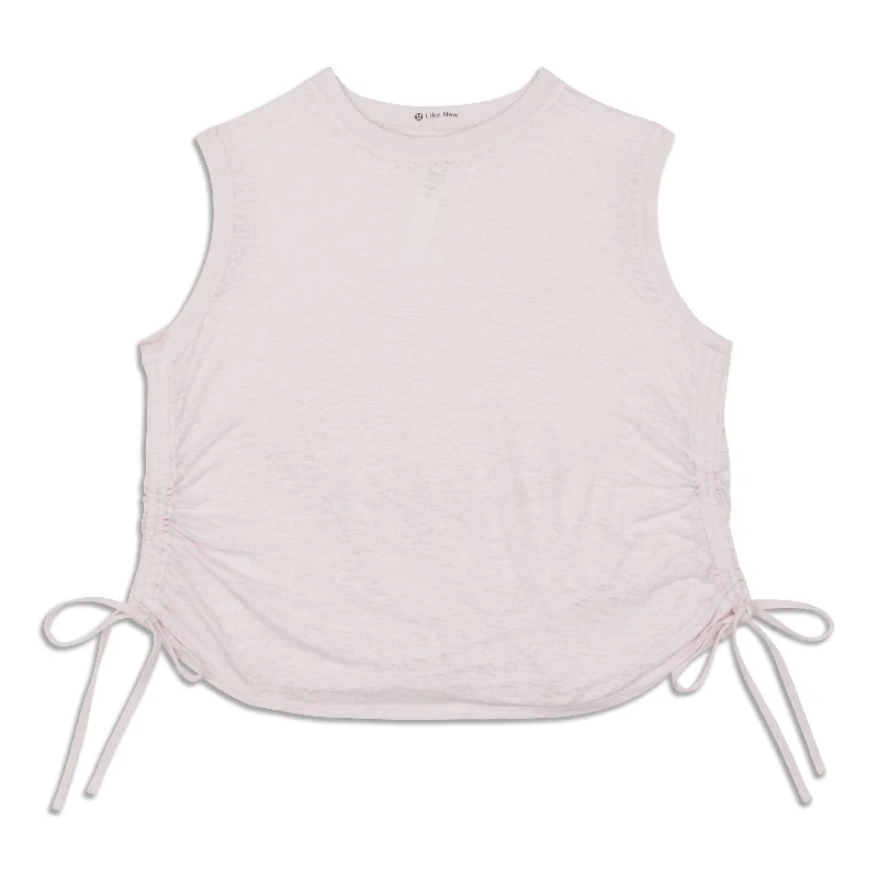 Side-Cinch Tank Top - Resale French