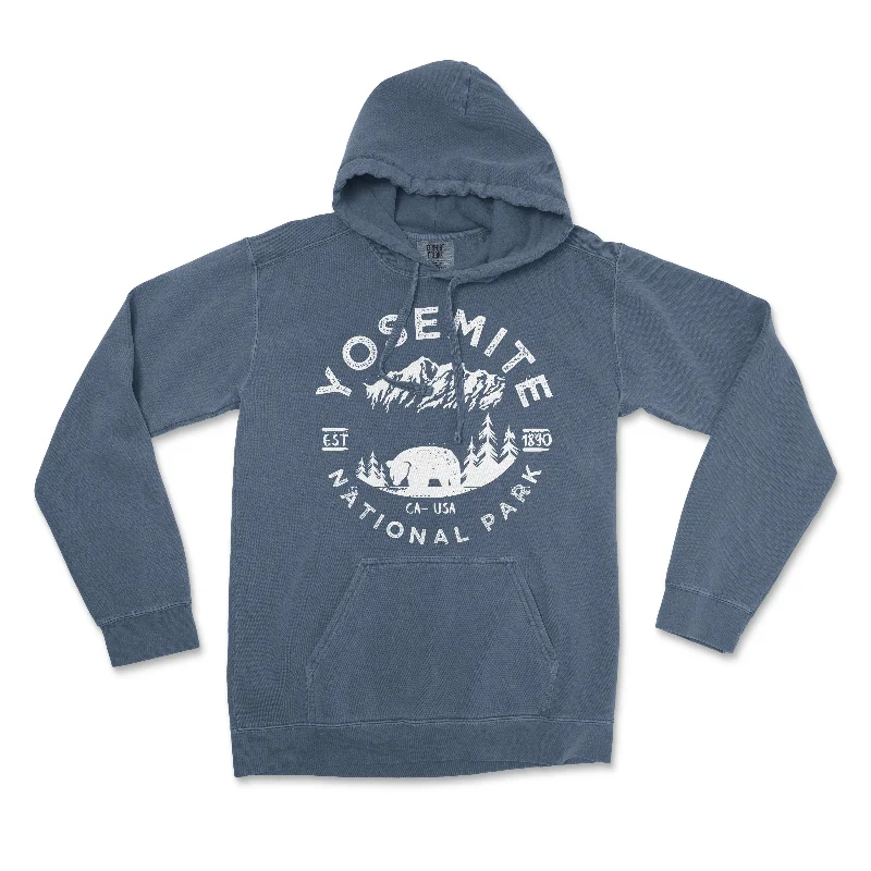 Yosemite National Park Comfort Colors Hoodie Traditional Women's Wool