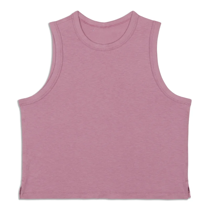 Classic-Fit -Blend Tank Top - Resale Disco