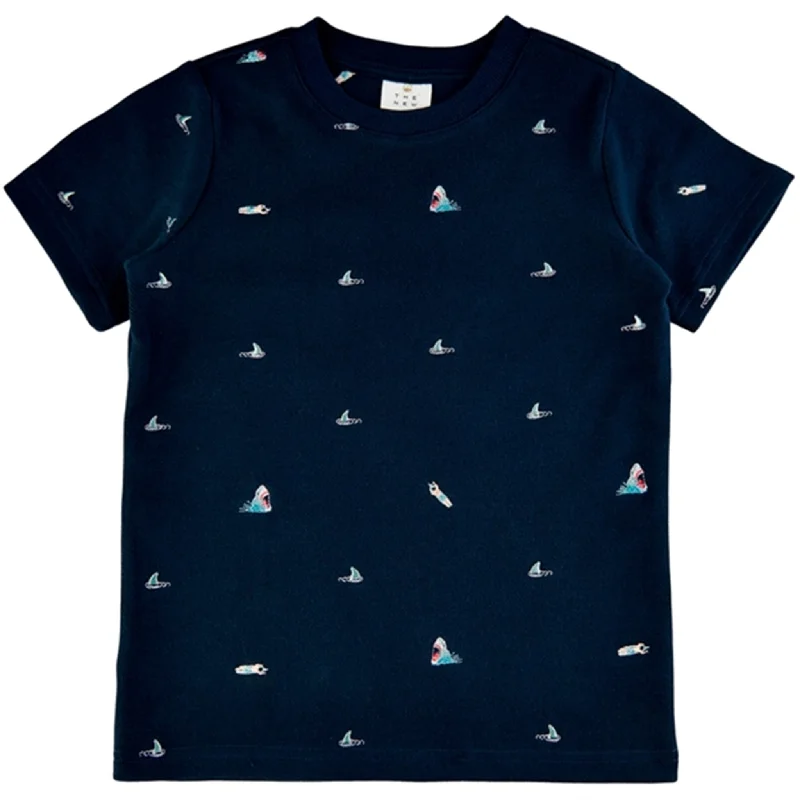 THE NEW Navy Blazer Giuseppe Pique T-shirt Sophisticated Women's Tailored