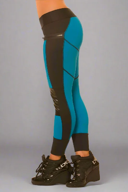 Alto Giro Matte & Glossy Baja Legging Cashmere