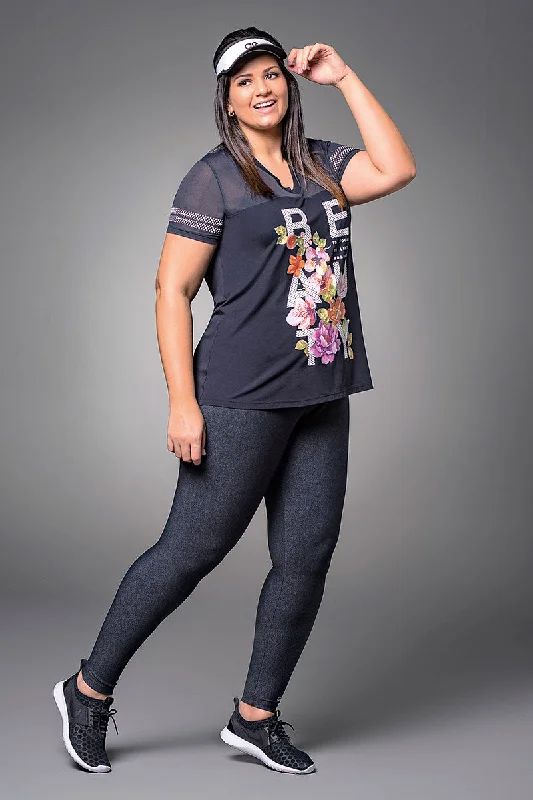 Alto Giro Perfect Legging - Plus Size Dynamic Women's Moto