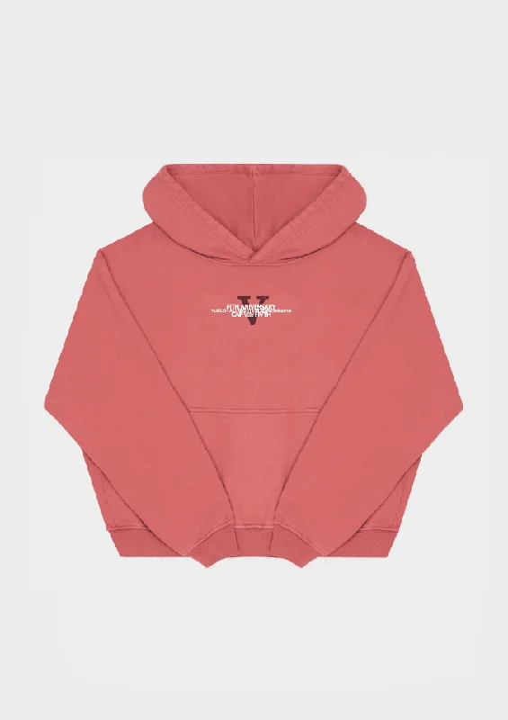 MAROON "FIVTH" HOODIE Vacation