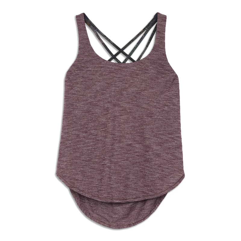 Free To Be Serene 2 In 1 Tank Top - Resale Refined Women's 