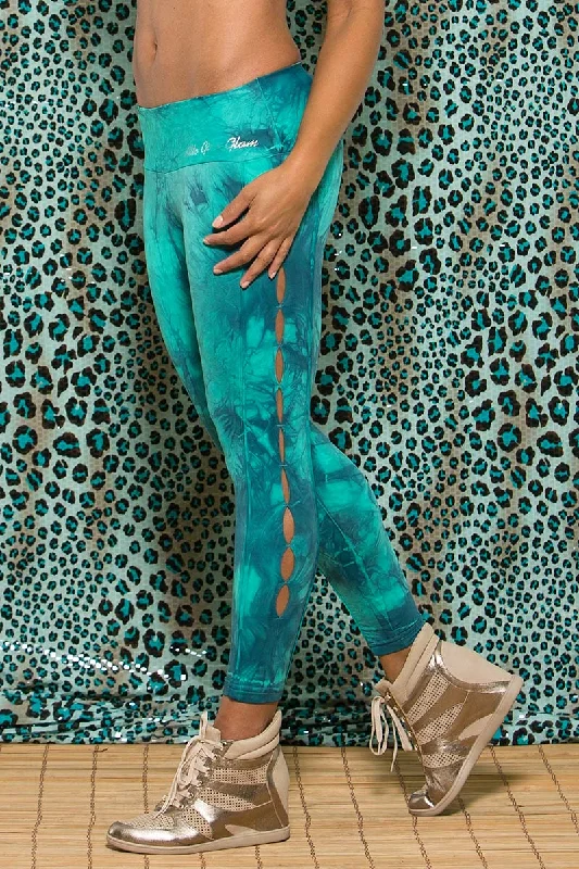 Alto Giro Jade Peek A Boo Legging Practical Women's Multi - 