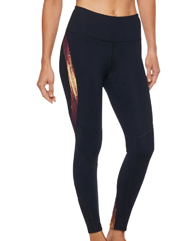 Cross Trainer Leggings In Black Casual Women's Loose - fitting