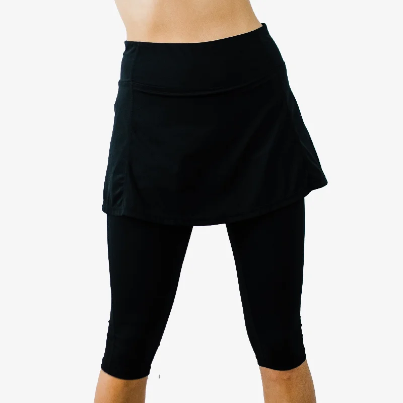 Women's Short Sport Skirt With Attached 17" Leggings Rugged Women's Outdoor 