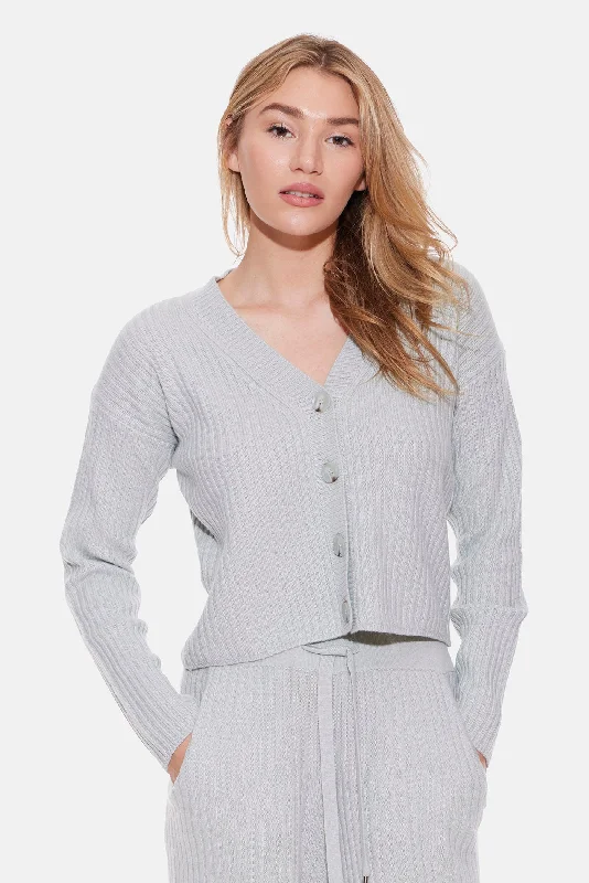 Beatrice Ribbed Cardigan Geyser Bohemian Women's Free