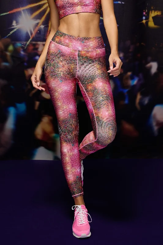 Hi-Shine Legging in Sunrise Light Show Sleek Women's 