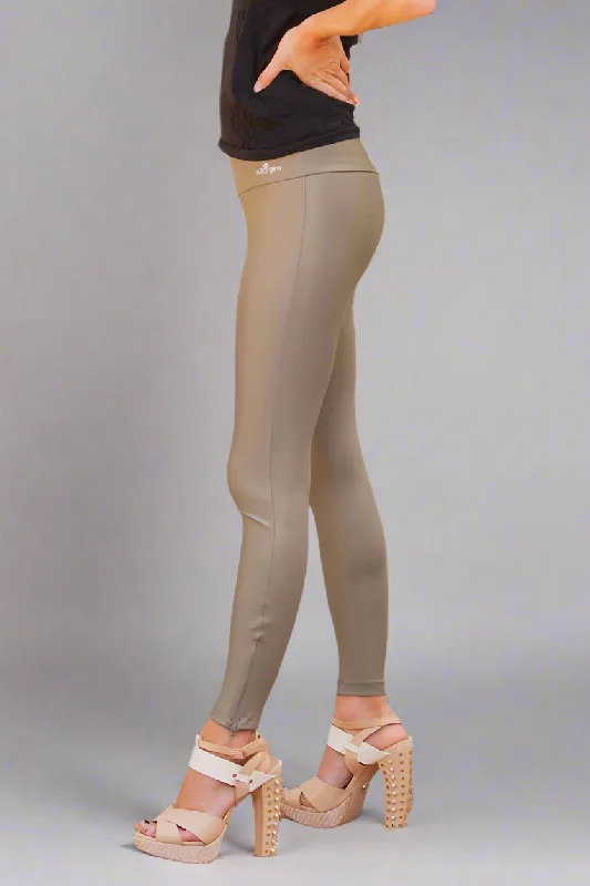 Alto Giro Glam Zipper Legging Youthful Women's Anime - inspired