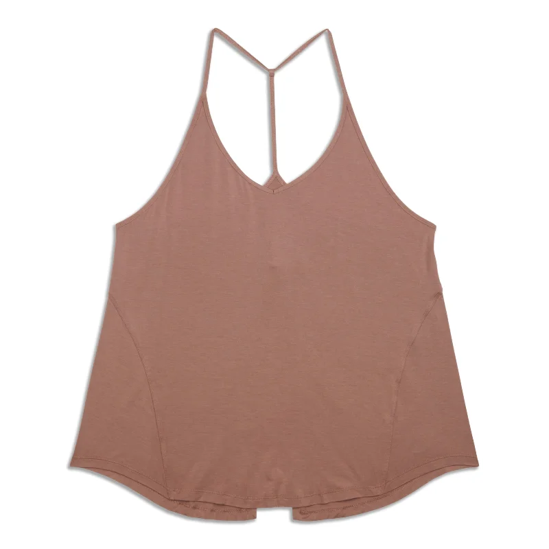 -Silk Yoga Tank Top - Resale Earthy Women's Hemp - based