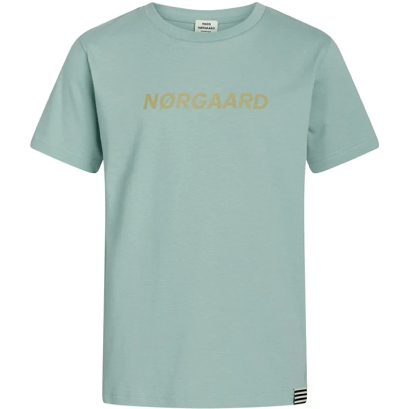 Mads Nørgaard Printed T-Shirt Thorlino T-Shirt Aquifer performance