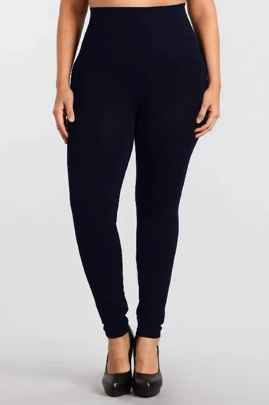 Tummy Tuck Legging - Plus In Ink Relaxed Women's 