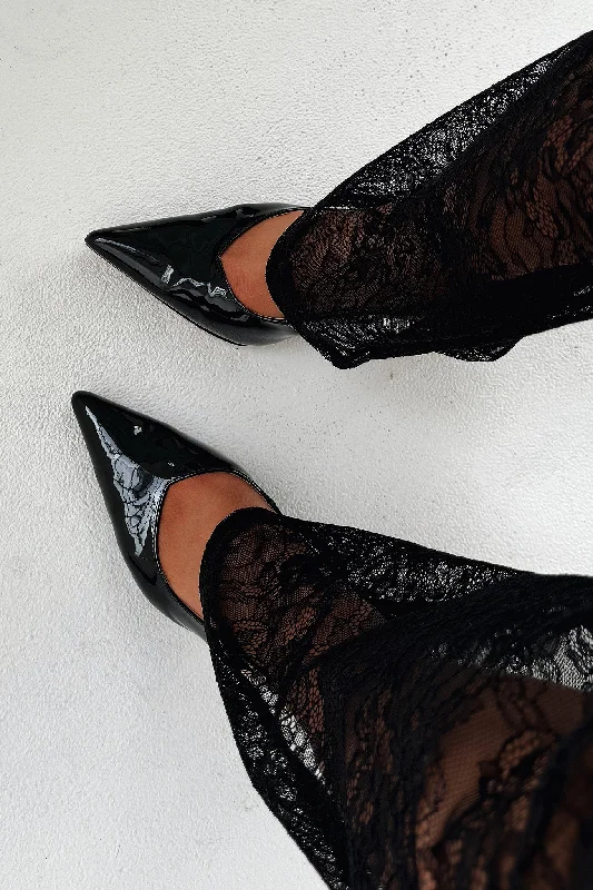 Elsa Heels - Black Sophisticated Women's 