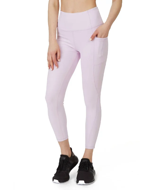 Kelly Ankle Legging With Pockets In Purple Modern Women's Tech
