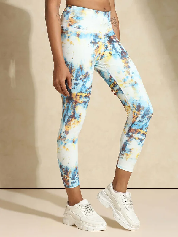 Ath Track 7/8 Leggings Tie Dye Traditional Women's 
