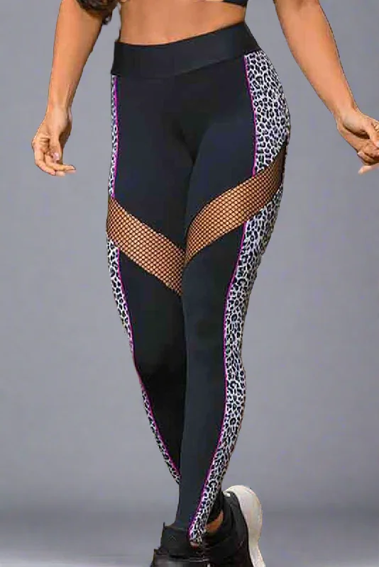 Hipkini Lush Leopard Legging Traditional Women's Wool