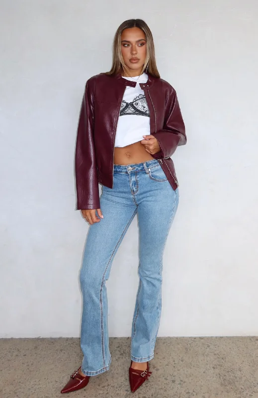 Wait For No One Low Rise Bootleg Jeans Vintage Light Blue Sophisticated Women's Tailored Wait For No One Low Rise Bootleg Jeans Vintage Light Blue Sophisticated Women's Tailored