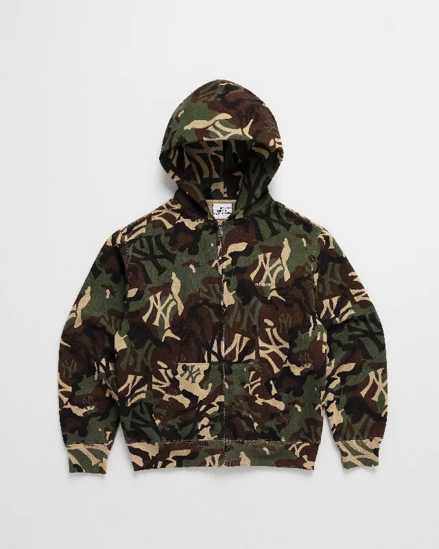 Yankees Camo Full Zip Bohemian Women's Free