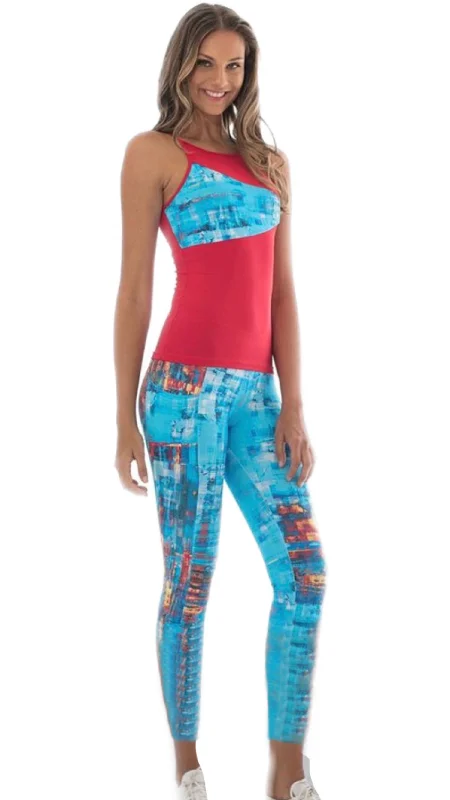 Retreat Full Legging Classic Women's Pin - striped