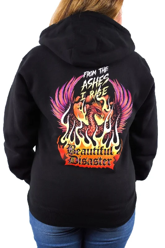 Phoenix 5 Zip Hoodie Feminine Women's Soft 