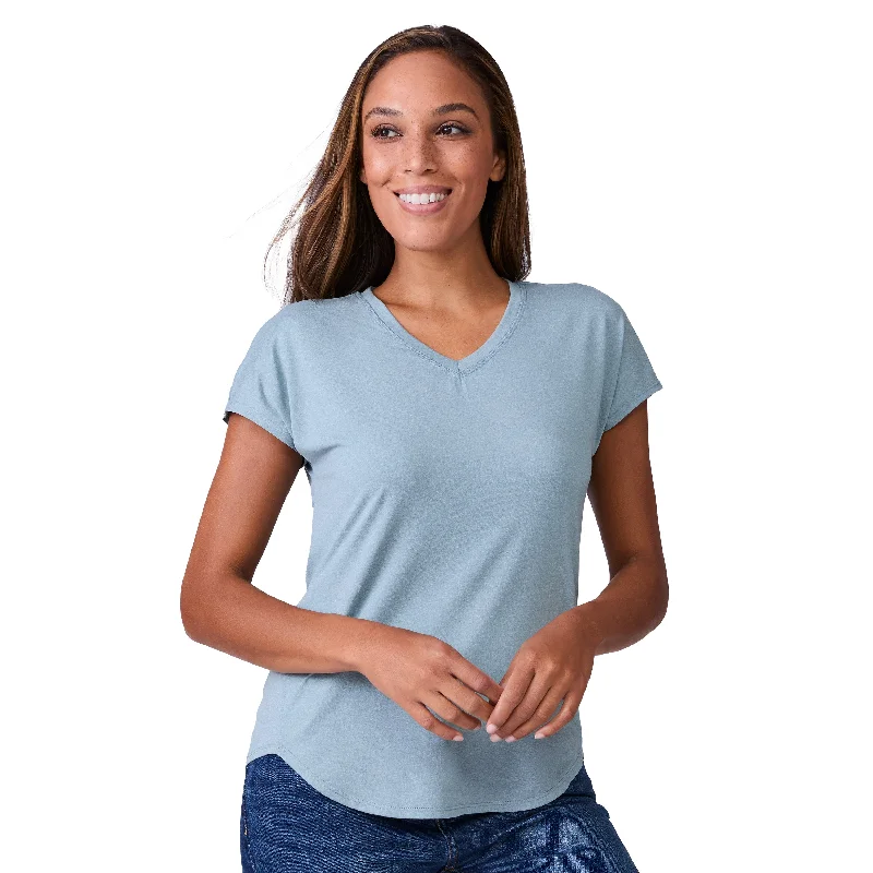 Free Country Women's Microtech Chill B Cool Tee Sharp Women's Italian