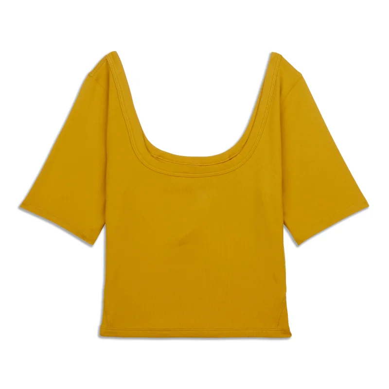 Ribbed Held Tight Tee - Resale Casual Women's Loose - fitting