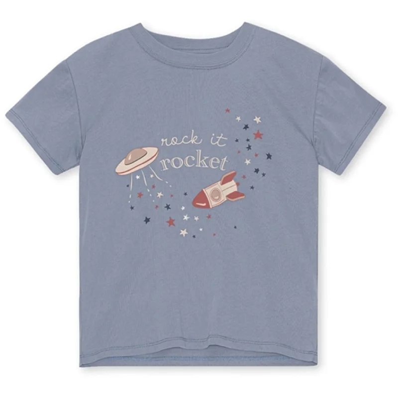 Konges Sløjd Flint Stone Famo T-shirt Feminine Women's Soft 