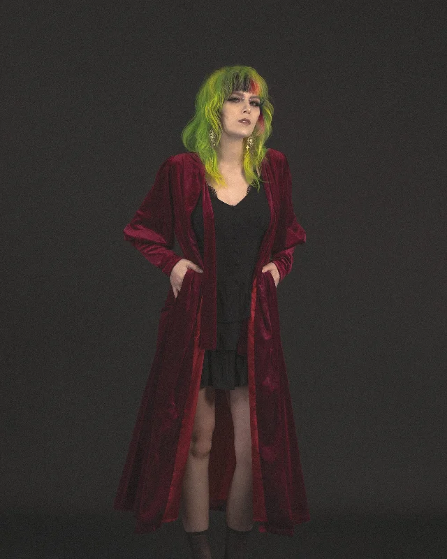 Masque of the Red Death Duster Sophisticated Women's Tailored