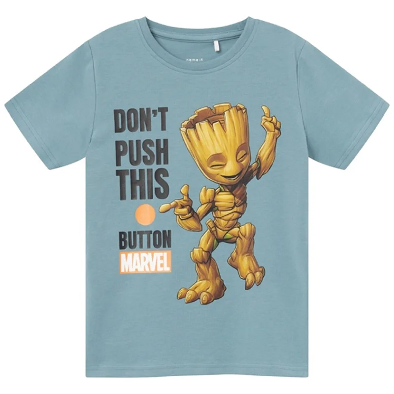 Name it Smoke Blue Macos GOTG T-Shirt Practical Women's Quick - dry