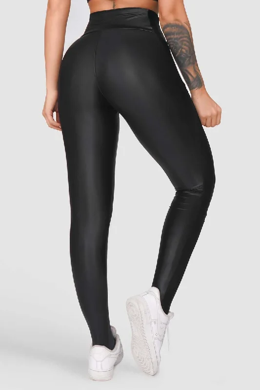 Let's Gym Midnight Sheen Legging Hip Women's Retro