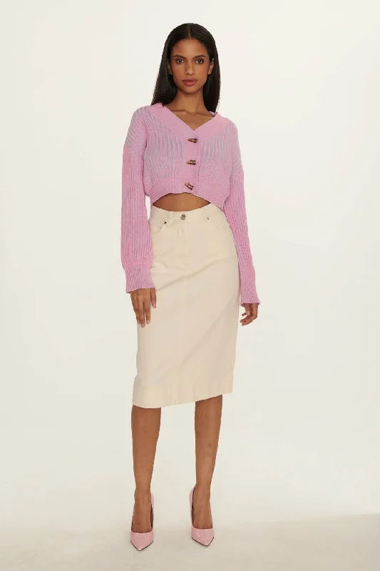 Crop Cardigan Earthy Women's 