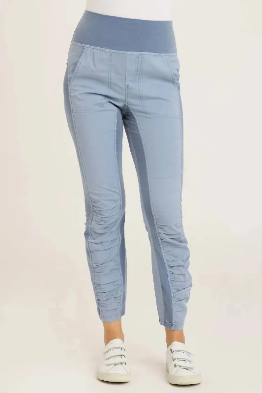 High Waist Penny Leggings In Orion Blue Pigment garde