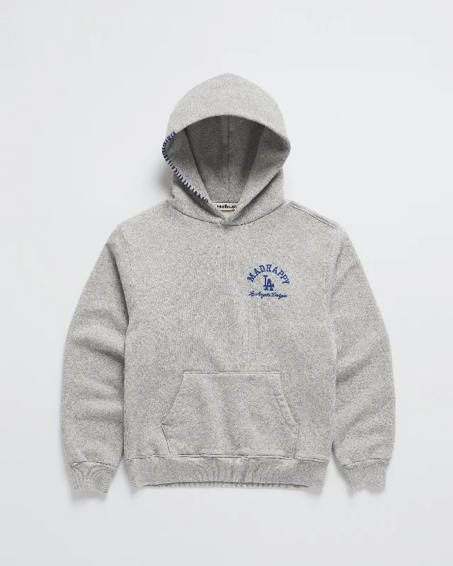 Dodgers Fleece Hoodie Artistic Women's Hand - painted