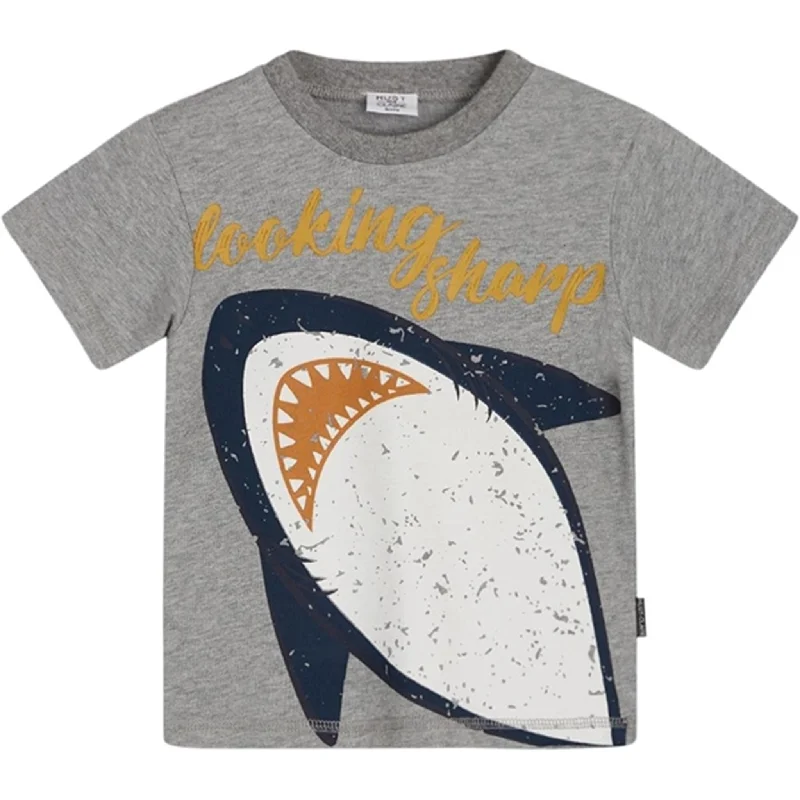 Hust & Claire Mini Arthur T-shirt Pearl Grey Melange Dynamic Women's Moto