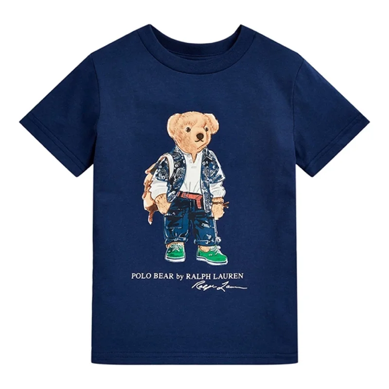 Polo Ralph Lauren T-Shirt Freshwater Sa Bear Youthful Women's Anime - inspired