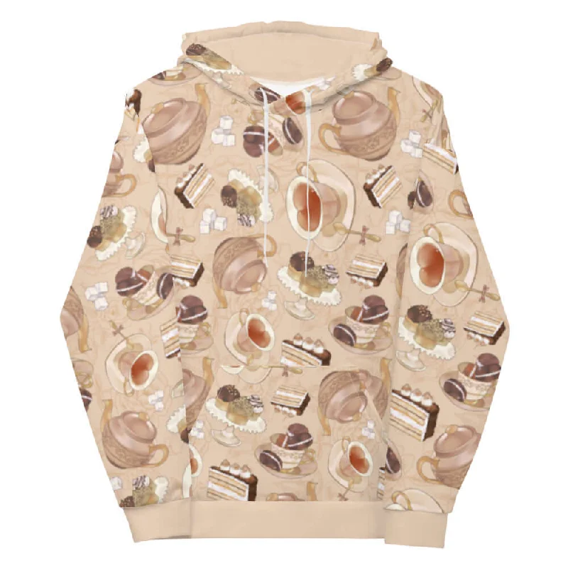 Café Hoodie Trendy Women's 