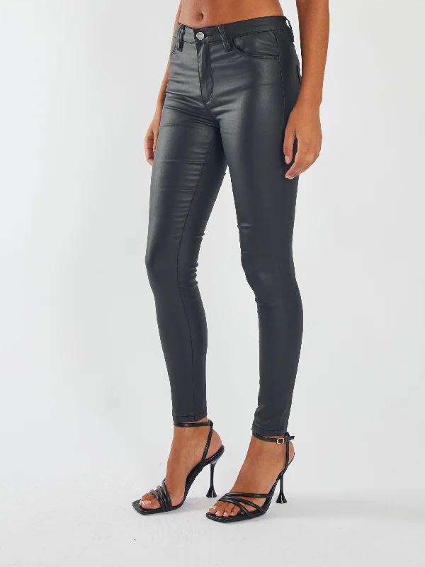 Kayla Mr Skinny Leather Look Australian Beach