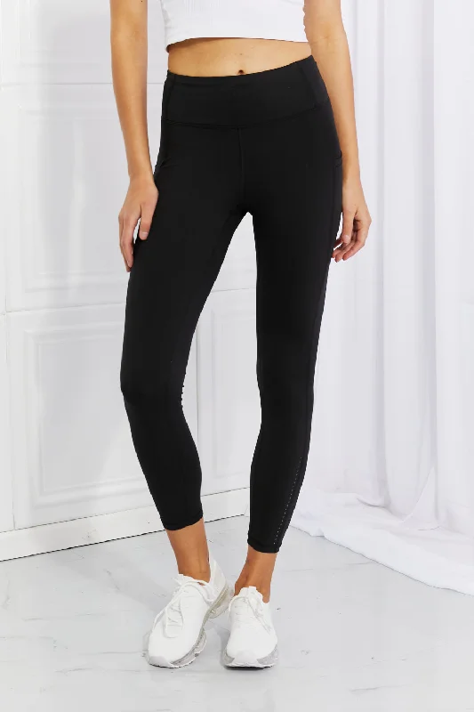 Leggings Depot Full Size Strengthen and Lengthen Reflective Dot Active Leggings purpose
