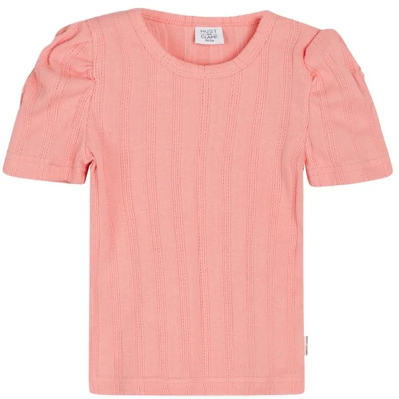 Hust & Claire Mini Abelline T-shirt Shrimp Monochromatic Office Style