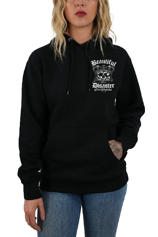 F*ck Perfection Pullover Hoodie Practical Women's Quick - dry