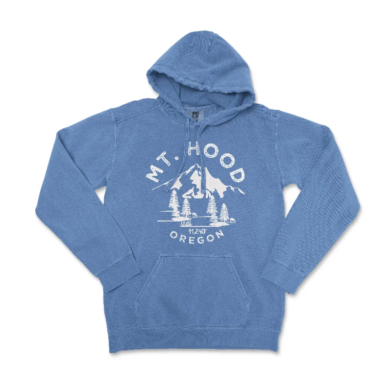 Mount Hood Oregon Comfort Colors Hoodie Adventure