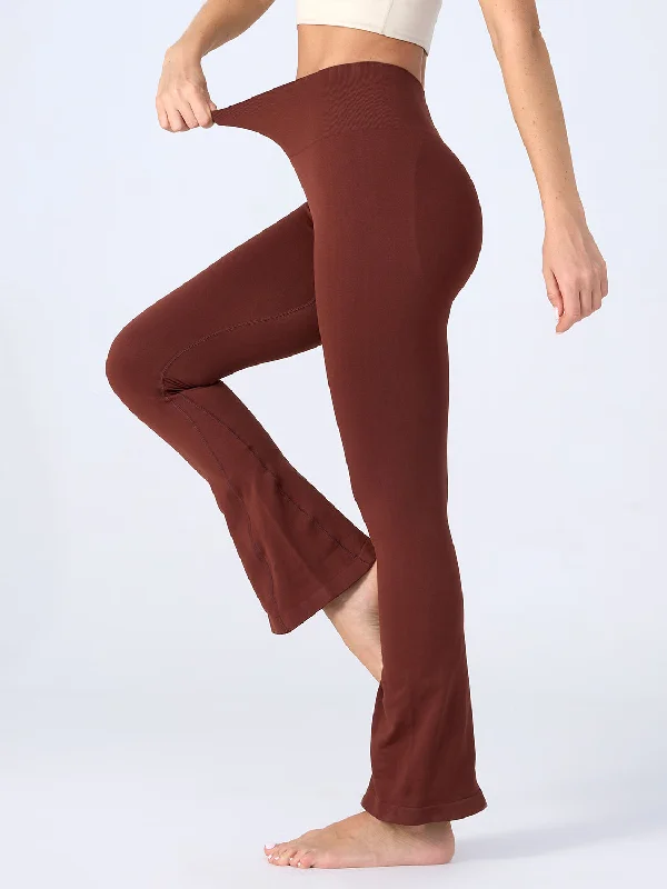 High Waist Active Pants Dapper Women's Bow - adorned