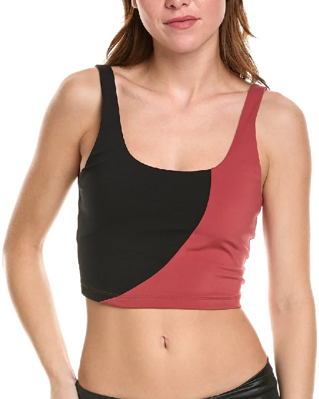 Spiritual Gangster Indie Colorblocked Crop Tank Cozy Women's Winter