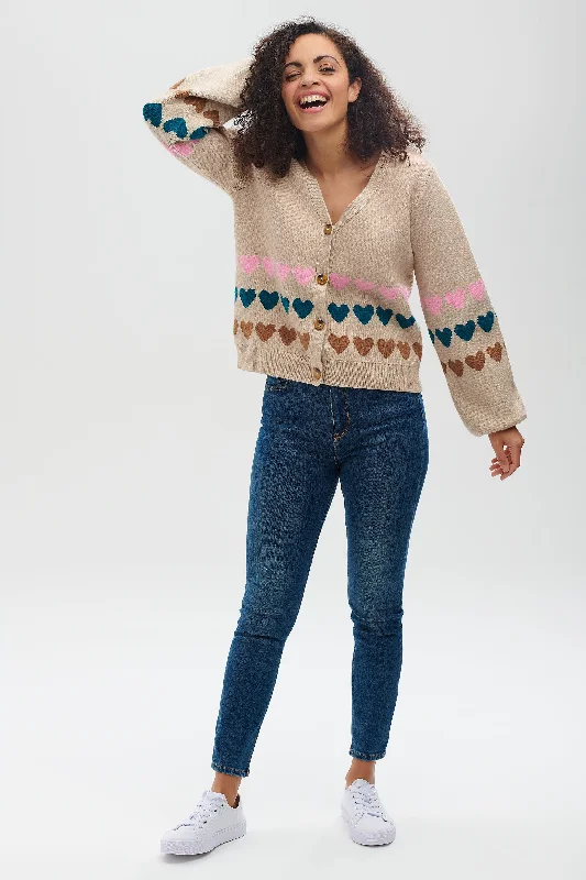 Sugarhill Brighton Adrian Cardigan Traditional Women's Wool