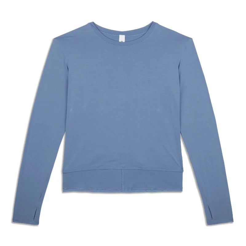 Relaxed-Fit Lounge Long-Sleeve Shirt - Resale purpose