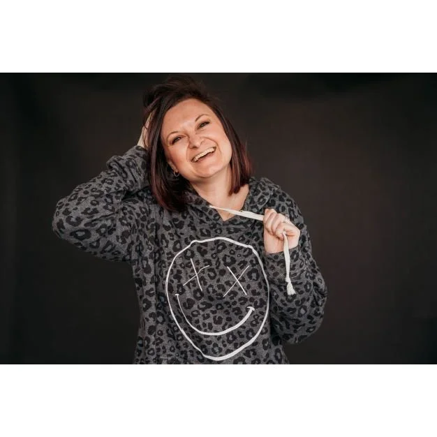 Salty Savage Unisex "OG Smile" Hoodie Earthy Women's Hemp - based