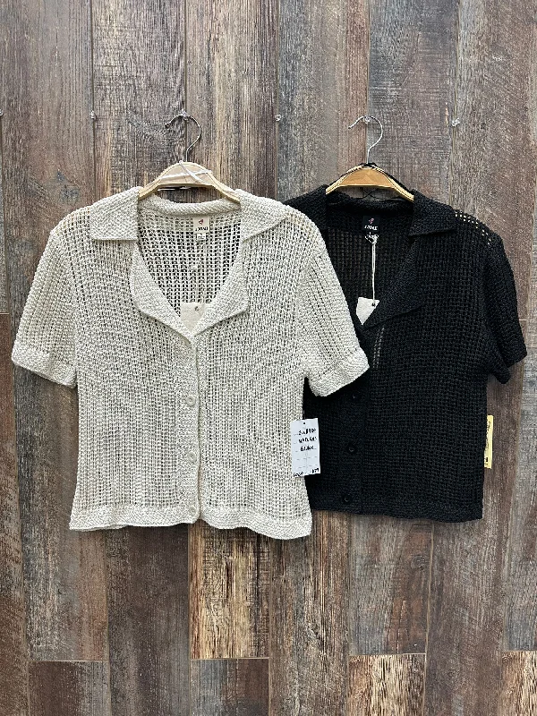 Betty Mesh Top Geometric